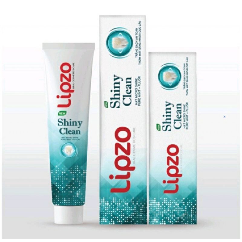 Kem đánh răng Lipzo Shiny Clean 95g - 185g