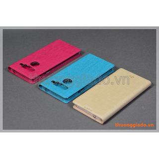 Bao da LG V40 flip leather case, hiệu Vili