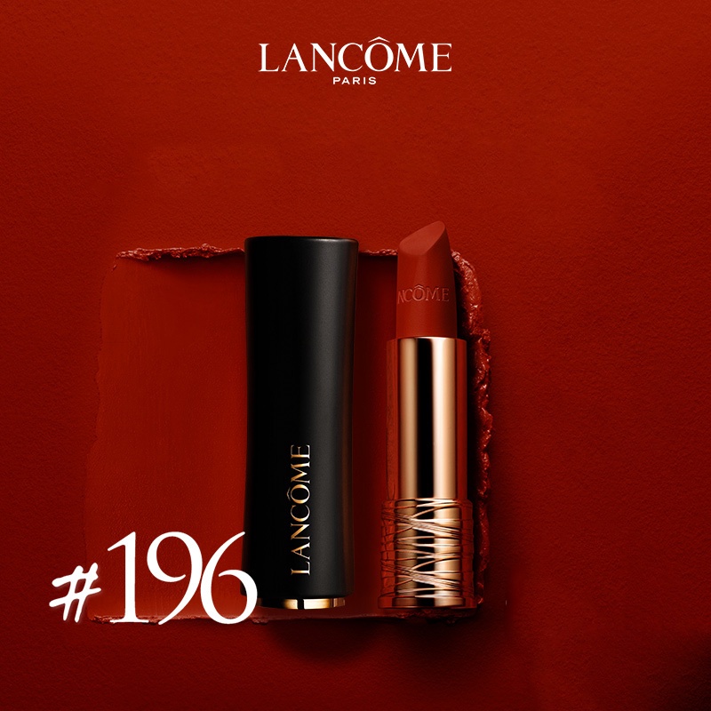 [Chính hãng]Son môi Lancome bán chạy cổ điển Lancome 196 Màu vàng hồng Lancome 888