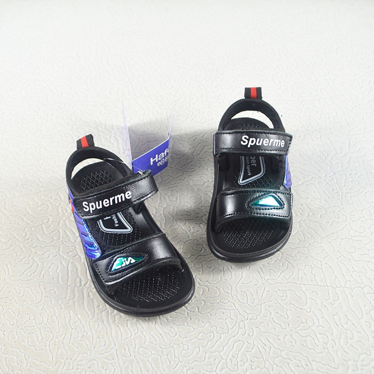 sandal bé trai size 21-25  da vi sợi phong cách