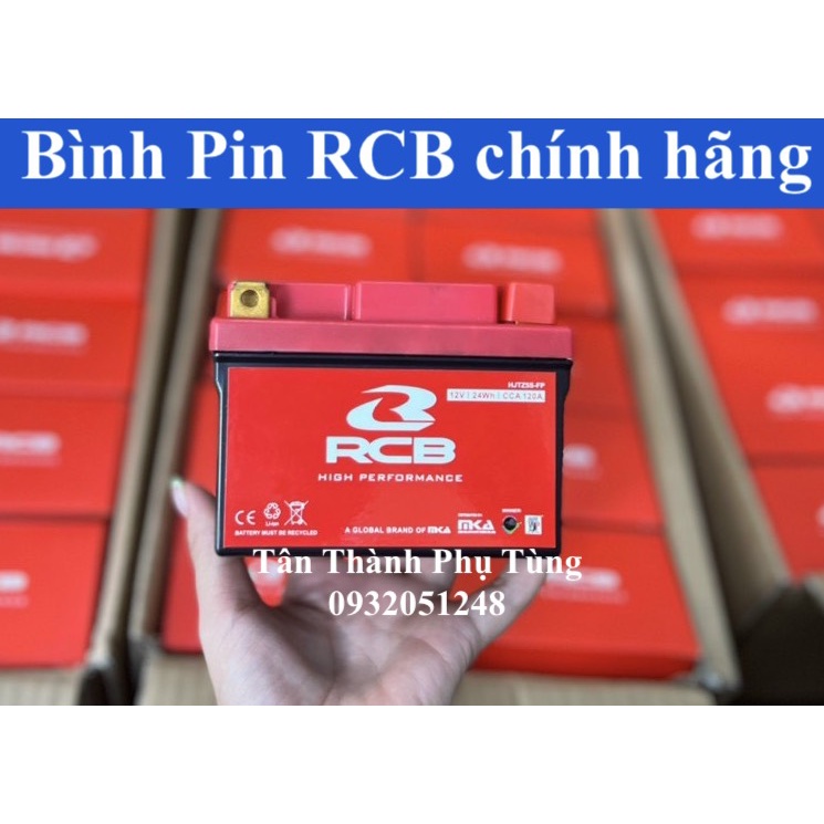 Bình Pin RCB chính hàng, 1 đổi 1 trong 1 năm