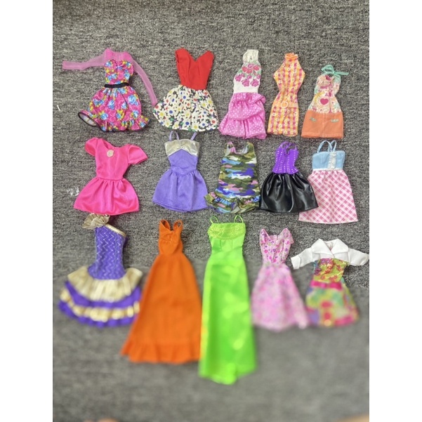 QAA8-ĐẦM CHO BÚP BÊ BARBIE