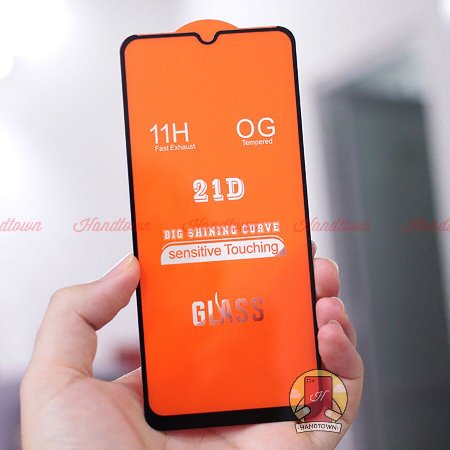 Kính Cường lực Realme 6 / 6i / 6 Pro Full màn hình 21D Handtown SIÊU BỀN