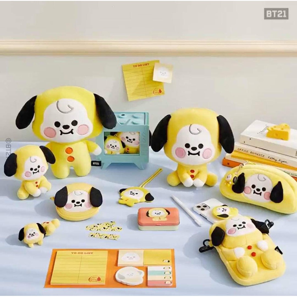 OFFICAL BT21 baby standing doll (mini body pillow) gấu bông bt21 ver baby