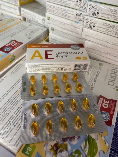 Vita min AE 350mg papm loại 20 viên to | BigBuy360 - bigbuy360.vn