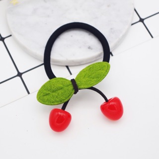 PKT812024 - Sỉ 10 buộc tóc quả cherry thanh lịch