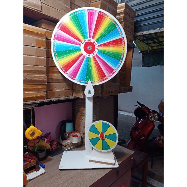 VÒNG QUAY MAY MẮN 100 Ô - SIZE 60CM * 120CM