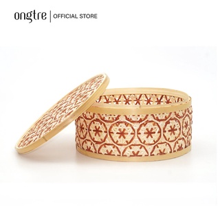 Hộp tre đan thủ công đa năng hình tròn đựng quà, vật dụng nhỏ... | ongtre® (Vietnam)