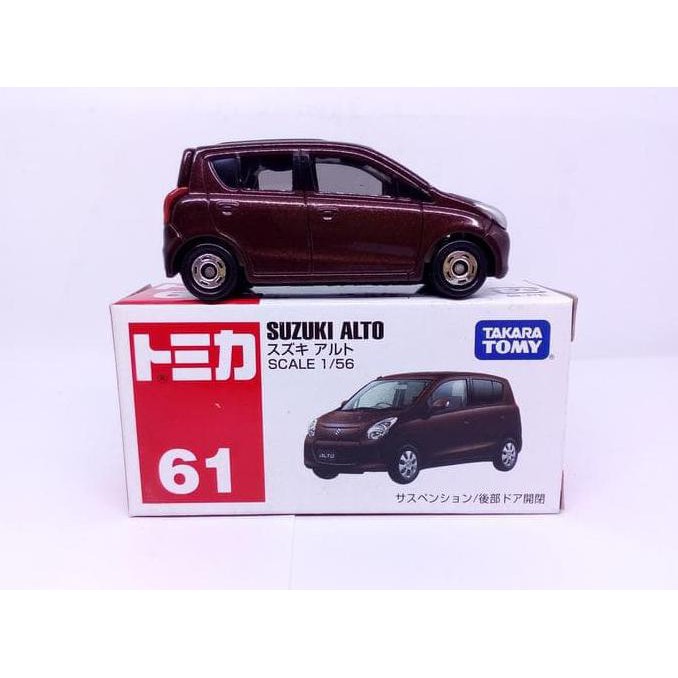 [Mã LT50 giảm 50k đơn 250k] Xe mô hình đồ chơi TOMICA 61 Suzuki Alto (1:64) TAKARA TOMY