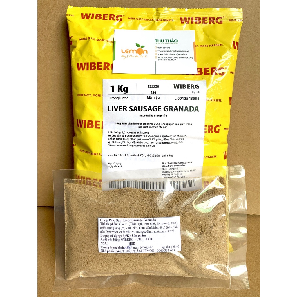 Gia vị làm Pate thơm ngon chuẩn vị - Tổng hợp gia vị tự nhiên, nhập khẩu Đức