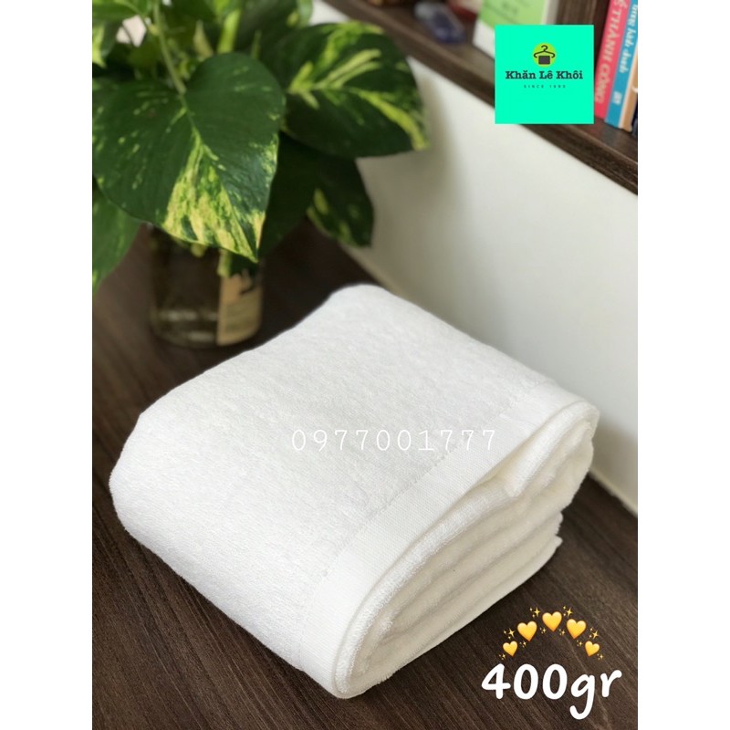 [Giá Sỉ=Lẻ] Khăn tắm Khách sạn size lớn 100% cotton 320gr-500gr, Sợi Se