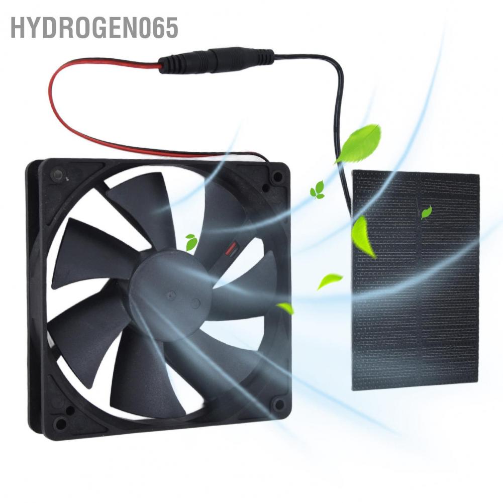 Bộ Quạt Thông Gió Sử Dụng Năng Lượng Mặt Trời 3W Hydrogen065