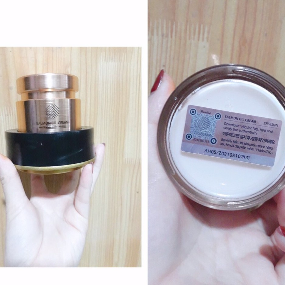 Kem Dưỡng Da Cá Hồi Cre8skin Salmon Oil Cream