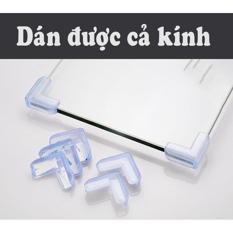 Miếng Dán Góc Bàn Trong Suốt Tránh Va Chạm Đáng Tiếc Xảy Ra Giúp Các Cạnh Góc Bàn Trở Nên An Toàn Hơn cho bé