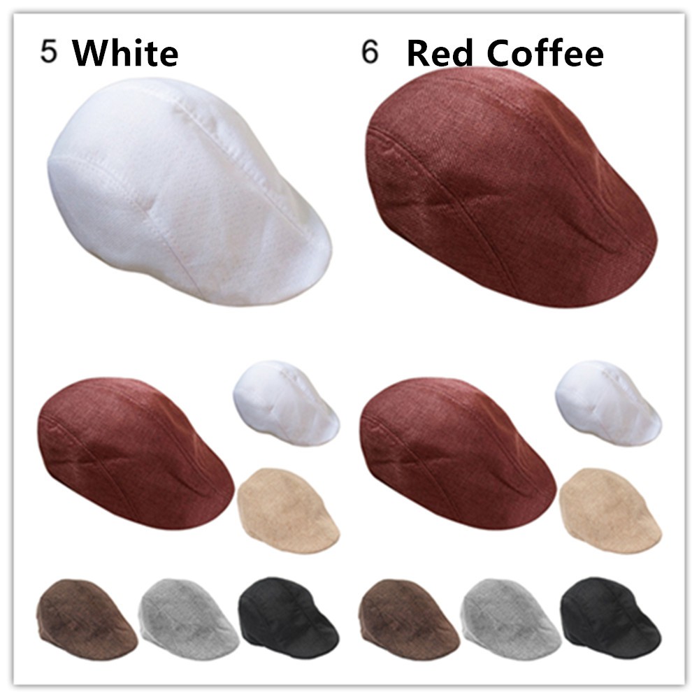 Mũ nồi phong cách cổ điển nhiều màu sắc năng động dành cho cả nam và nữ