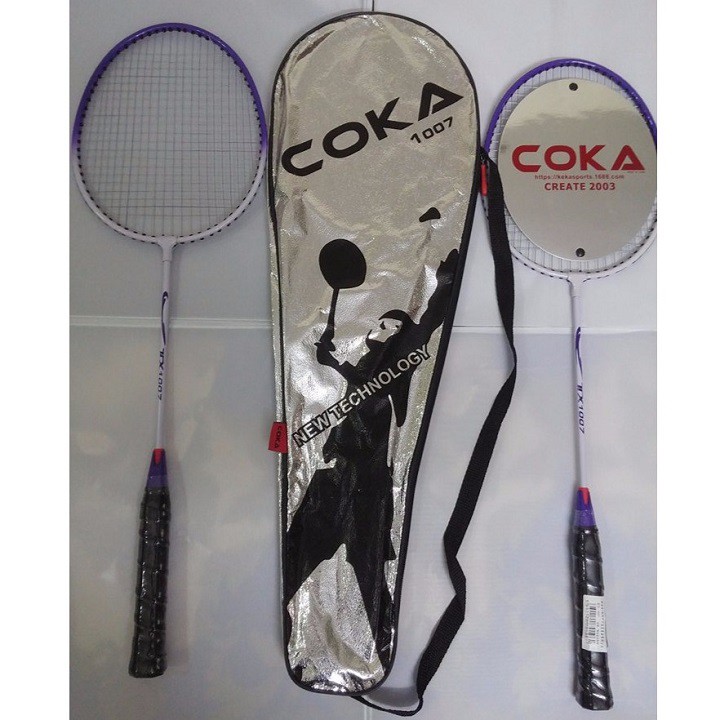 Bộ 2 Vợt Cầu Lông COKA 1007