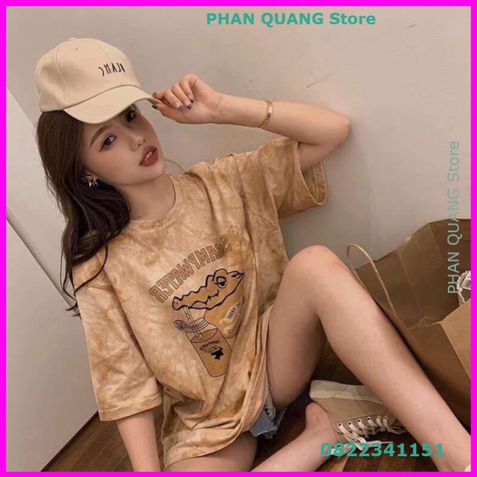 👗 ÁO PHÔNG LOANG IN CÁ SẤU FORM THỤNG TAY LỠ OVERSIZE - hàng mới PQ-Shop New