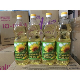 DẦU ĂN HƯỚNG DƯƠNG NGA SOLNECHNYY VENETS ORGANIC KHÔNG BIẾN ĐỔI GEN CHAI 1L