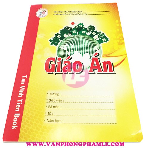 Tập giáo án 200 trang khổ A4