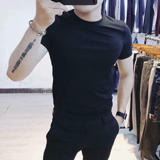 Áo Thun Nam Trắng Trơn Chất Mịn Dáng Đẹp | BigBuy360 - bigbuy360.vn