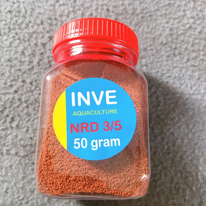 Cám Thái Inve 3/5, 1 Hủ 50g, Thức Ăn Cá Cảnh, Cám Cá Con, Cá 7 Màu, Betta, cá thủy sinh Mau Ăn Chóng Lớn