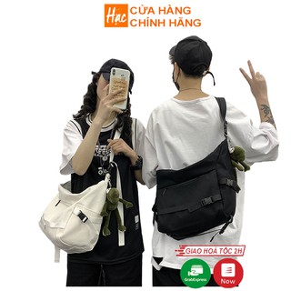 Túi đeo chéo cho nam nữ ulzzang vải canvas phong cách vintage đựng mỹ phẩm đồ trang điểm quần áo điện thoại TT002