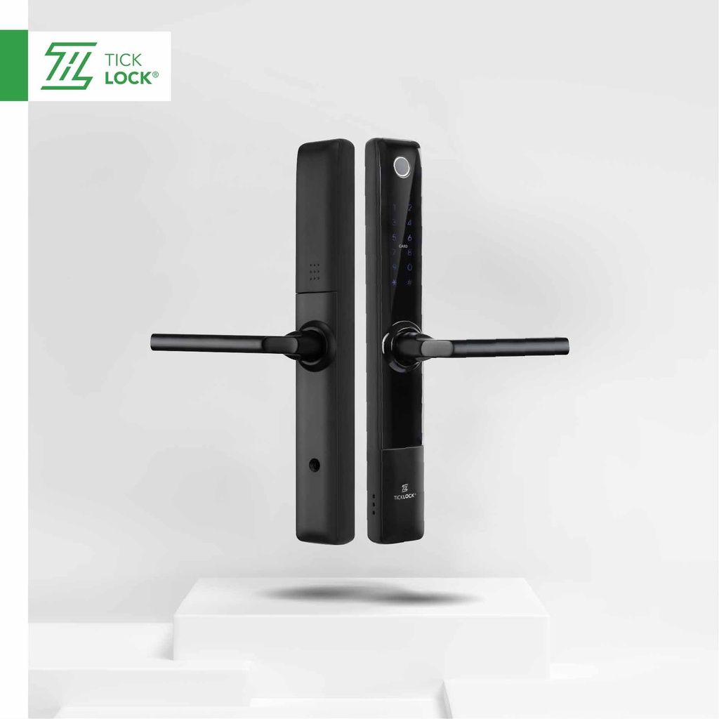 Khoá cửa vân tay I720 công nghệ Malaysia cho cửa nhôm, sắt, gỗ - APP TTLOCK