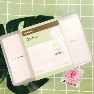 Bông Tẩy Trang Miniso 1000 Miếng