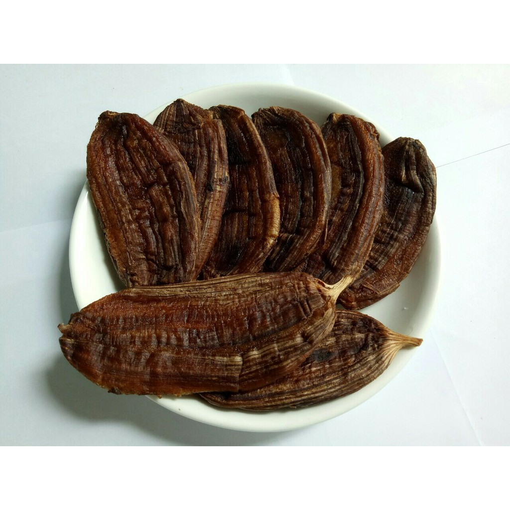 500g chuối Hồng Trần ép còn vỏ