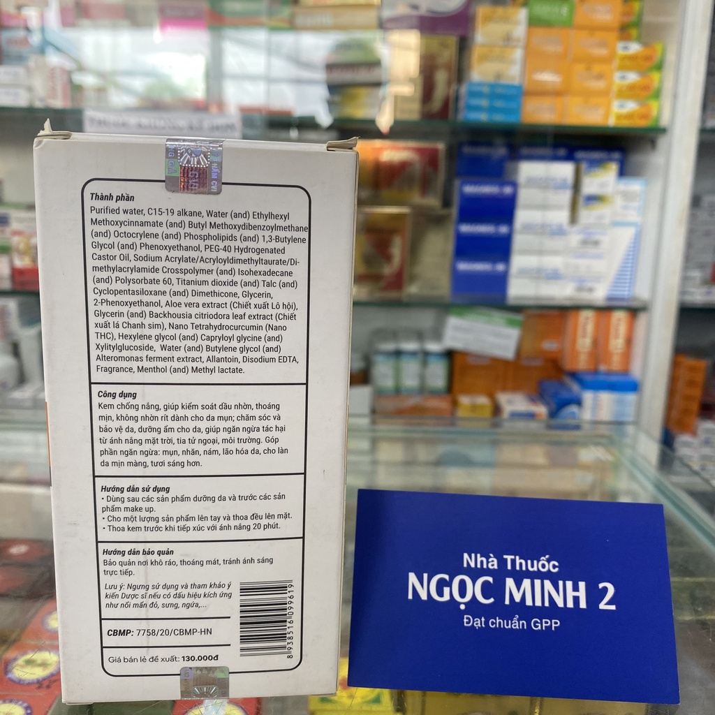 ✅ [Chính Hãng] Kem chống nắng Decumar advance anti acne  kiểm soát nhờn cho da mụn