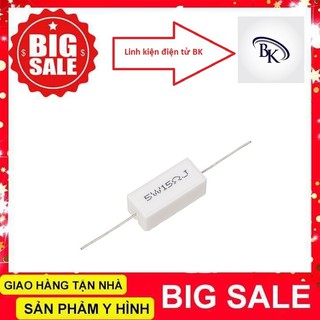 Trở sứ 5w 1 ôm 5 ôm 2.2 ôm