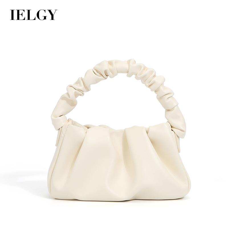 Túi xách hình đám mây IELGY màu trơn thời trang cho nữ