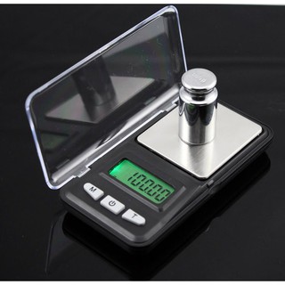 Cân tiểu ly mini bỏ túi beemun 0.01g đến 300g (Đen)