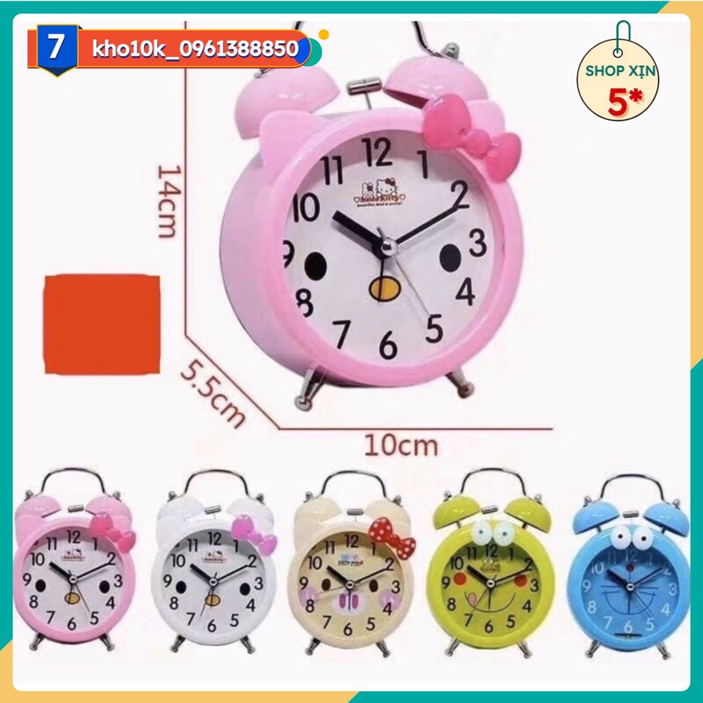 (Sỉ) chuông báo thức đã kèm hộp