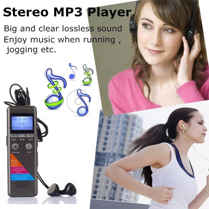 Máy Ghi Âm  A700 8GB - Máy Ghi Âm Chuyên Nghiệp - Digital Voice Recorder