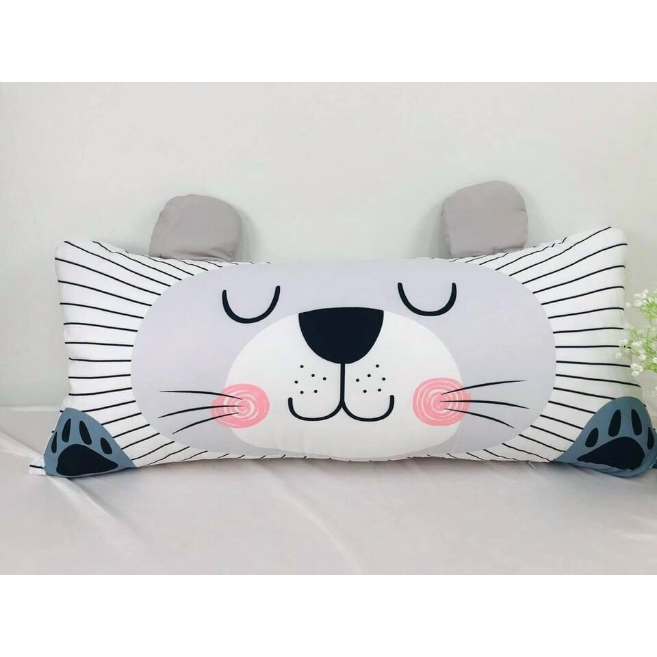 TỰA ĐẦU GIƯỜNG HÌNH THÚ VUÔNG NGỘ NGHĨNH (55CM*120CM) được chọn mẫu