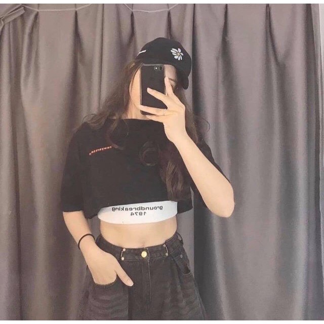 ÁO CROPTOP FORM RỘNG TẶNG KÈM ÁO LÓT VÀ BỘ SET ÁO+QUẦN JOGGER