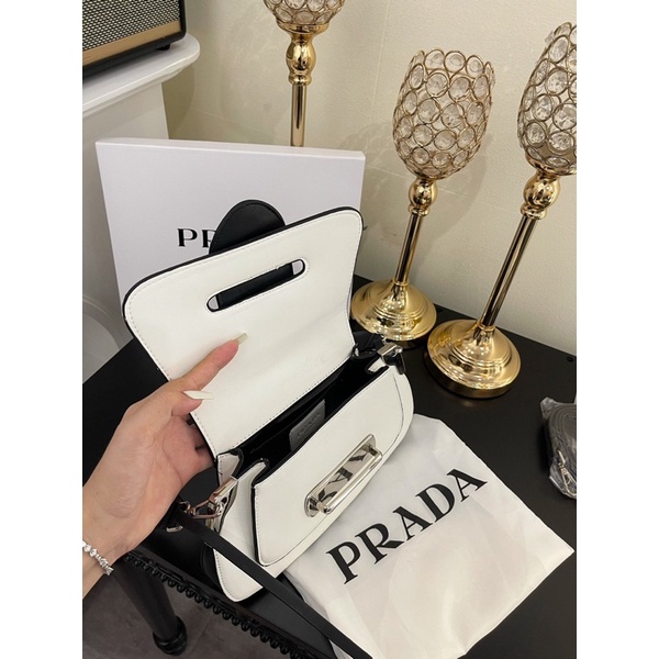Túi Pra.da Kẹp Nách FULL BOX Phom Xịn Phụ Kiện Như Hình QSTX0252