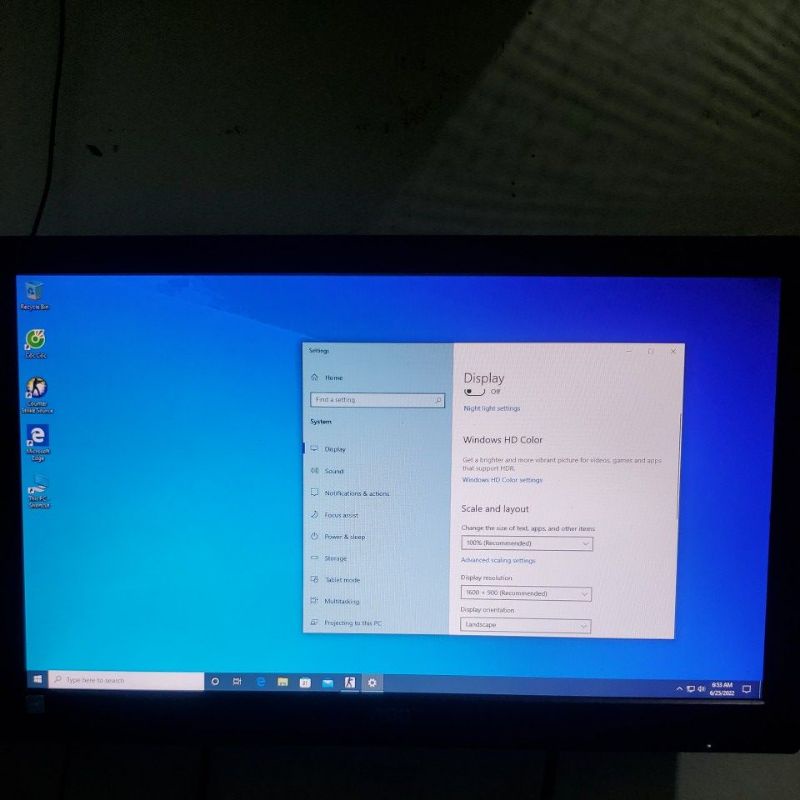 màn hình máy tính AOC 19inch Led