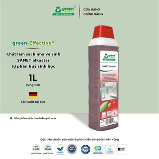 Chất làm sạch nhà vệ sinh tự phân huỷ sinh học SANET alkastar Green Effective® - Dung tích 1L