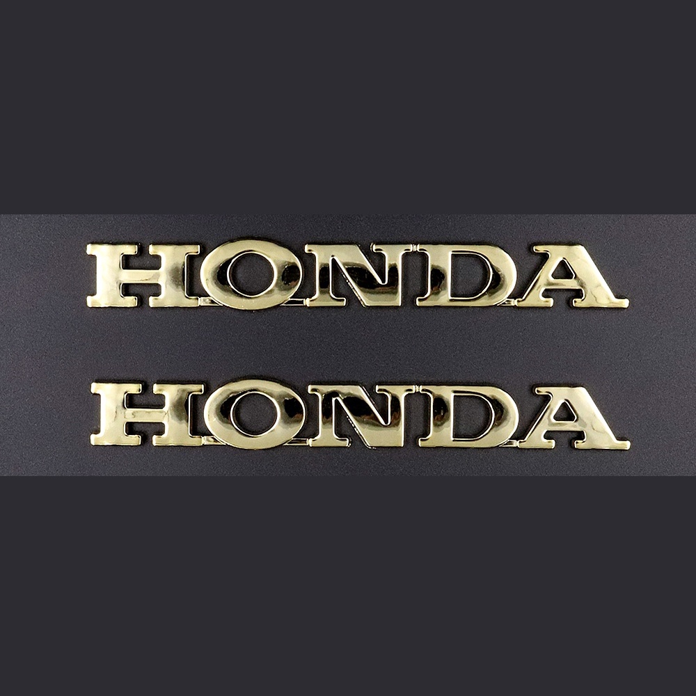 Bộ 2 MiếNg DáN 3D TráI / PhảI Trang Trí Xe Honda