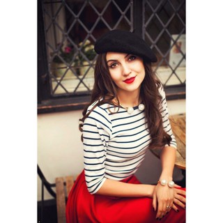 Mũ Nồi Nữ, Nón Beret Nữ Cao Cấp