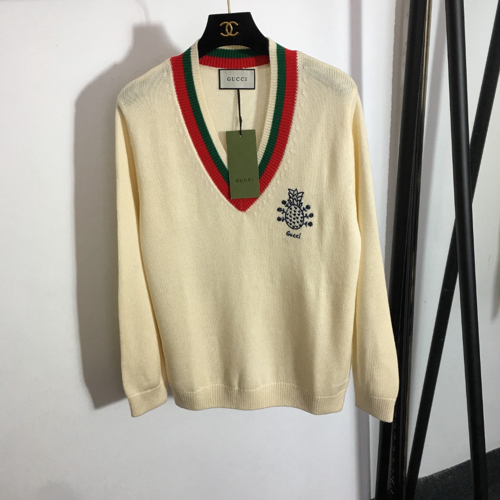 Áo len nam nữ thờitrang cao cấp Gucci GC phong cách cổ điển,dễ phối đồ