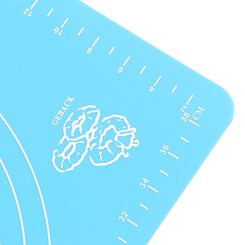 Thảm Nhào Bột Làm Bánh Bằng Silicon Chống Dính Kích Thước 30X40CM Tiện Dụng