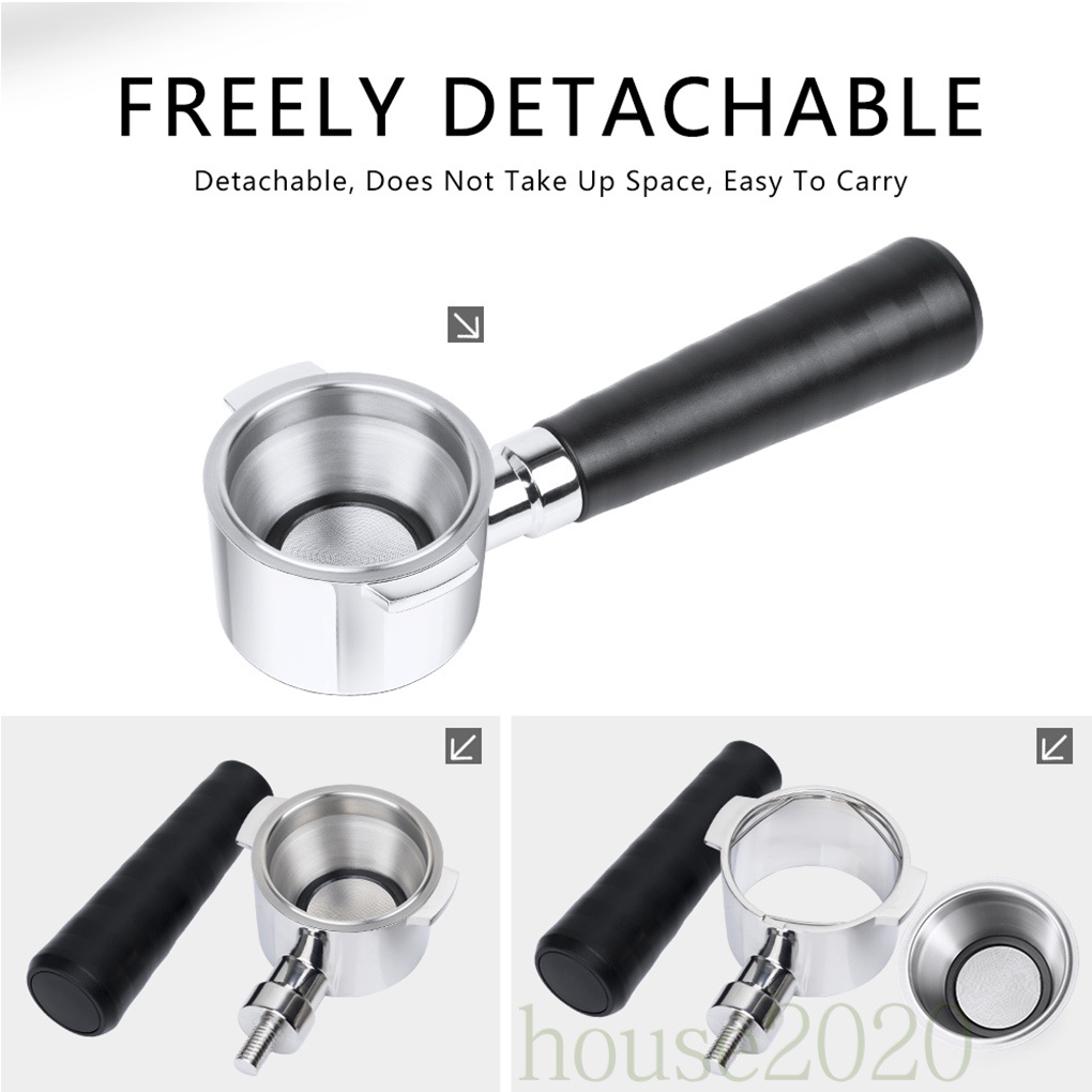 Tay cầm máy pha cà phê không đáy thay thế cho Delonghi ECP31.21/eco310/eco35.31