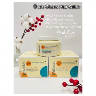 Kem Ủ tóc phục hồi Olexrs hair salon Argan Oil Collagen cao cấp hương nước hoa 500ml