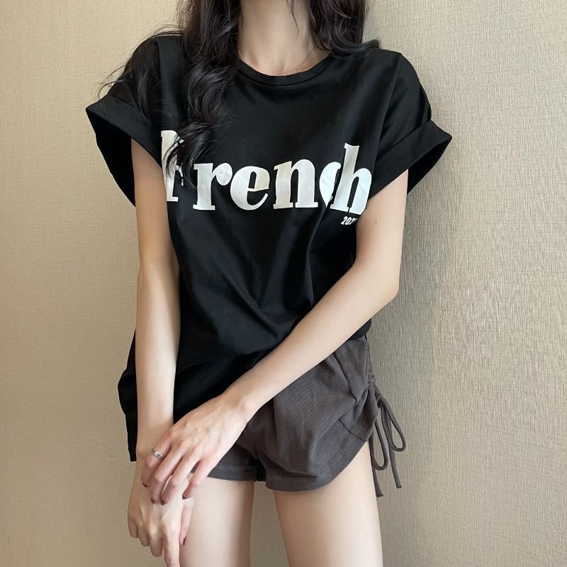 Áo Thun Nữ NgắN Tay DáNg RộNg ThờI Trang Cho Nữ Áo phông Nữ NZ-TX-287
