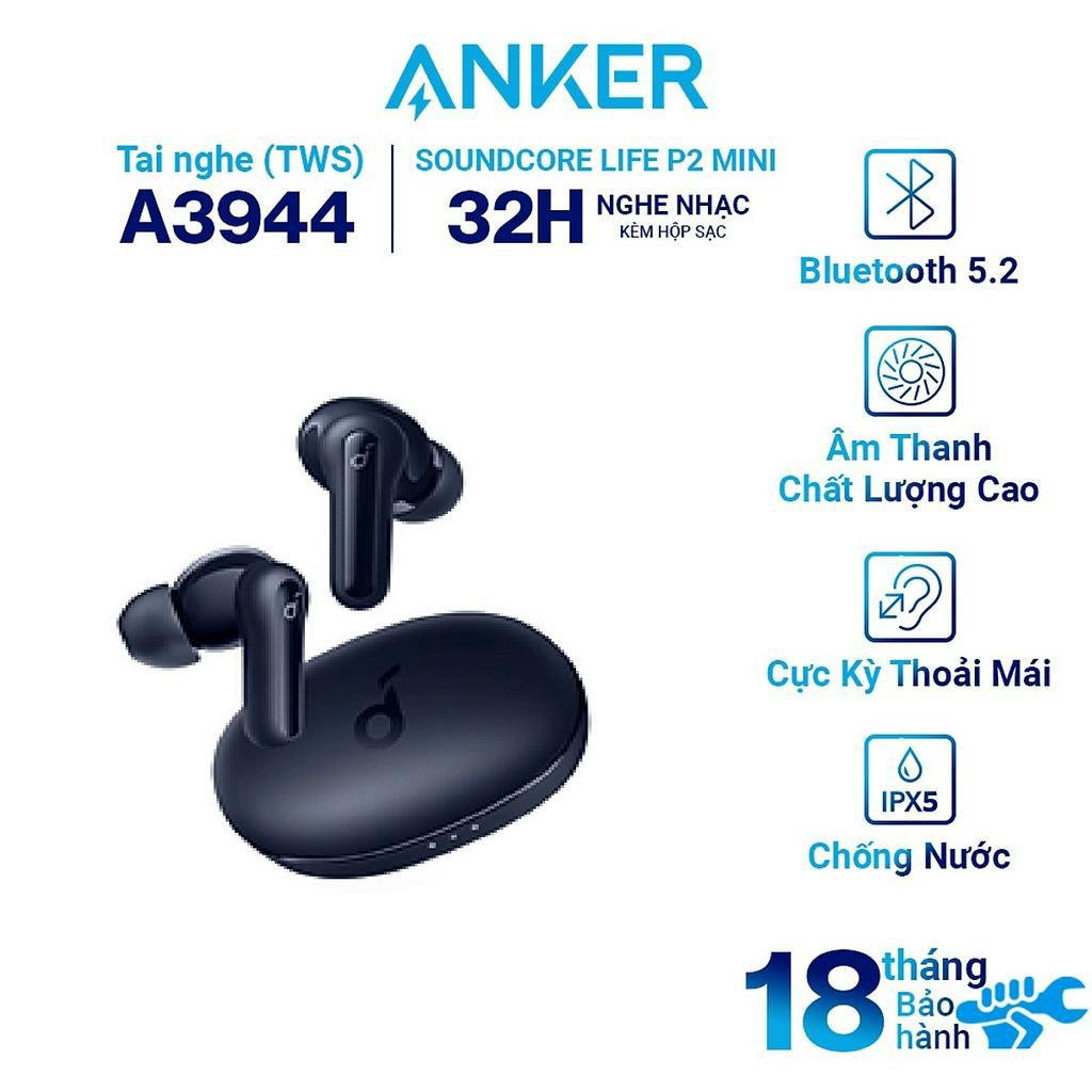 Tai nghe không dây Anker Soundcore Life P2 Mini A3944