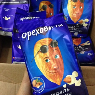 Kẹo Chocolate Hạnh Nhân Ivan Nga 400gr
