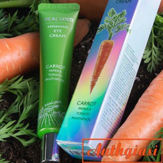 Kem dưỡng vùng mắt Heal Seed Refreshing Eye Cream chống nhăn chiết xuất từ cà rốt 30ml